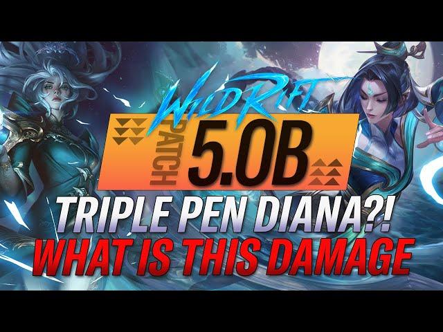 WILD RIFT | HOW IS THIS DAMAGE LEGAL?! | Challenger Diana Gameplay | Guide Build, Tips & Tricks