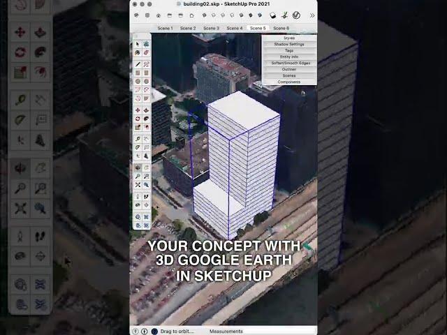 3D Google Earth in SketchUp using PhotoCatch. EASY.