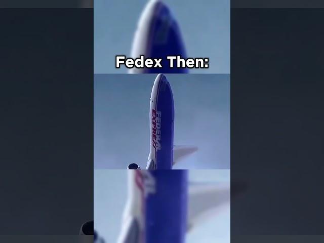 Fedex Now VS Then #aviation #aerplane