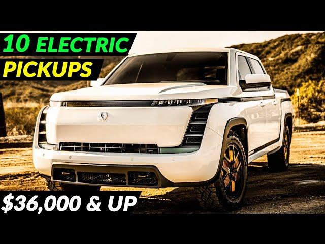 10 Electric Pickup Trucks to hit US Streets Soon | It's Happening!