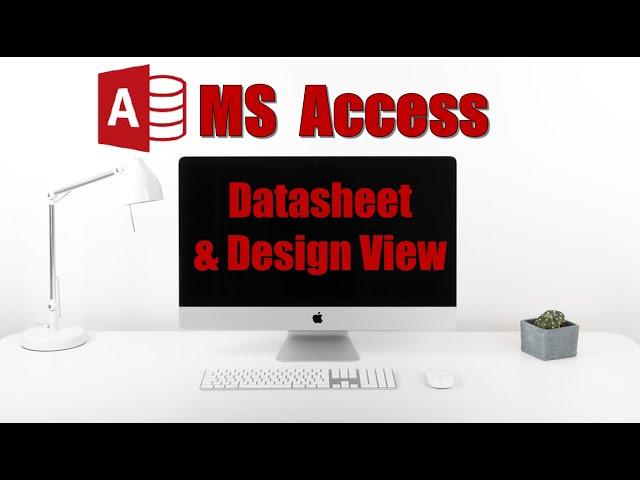 Datasheet and Design View | MS Access