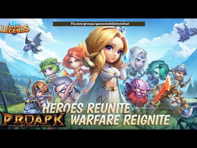 Crystal Legends Gameplay Android / iOS (by FARLIGHT)