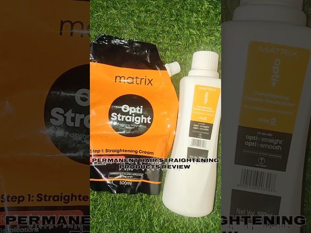 METRIX HAIR Straightening Cream Review #hairstraightening #beauty #metrix