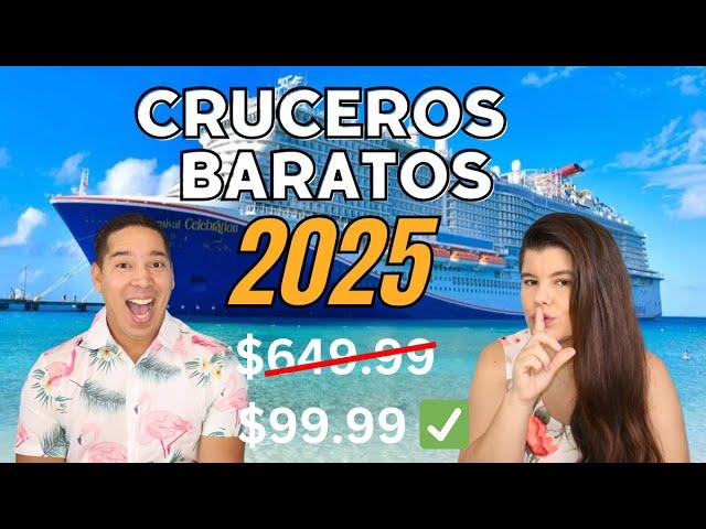 Cruceros baratos 2025