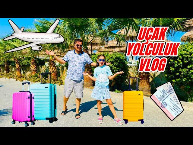 YURT DIŞI TATİL YOLCULUK VLOG !! ELİF SİNEM NEREYE GİDİYOR !?