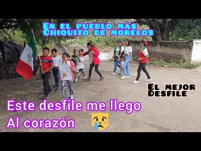 EL DESFILE MAS GRANDE DE TODO MEXICO EN EL PUEBLO MAS CHICO DE EL ESTADO DE MORELOS