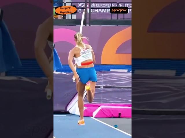 CZ: Amálie ŠVÁBÍKOVÁ ️️ 2024 European Championships #spopaW #shorts #athletics #viral