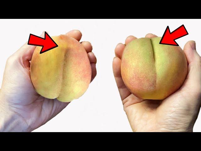 挑甜桃的秘诀 很多人不知道 以后再也不用担心吃不上甜桃了 Secrets to Picking the Perfect Sweet and Juicy Peach