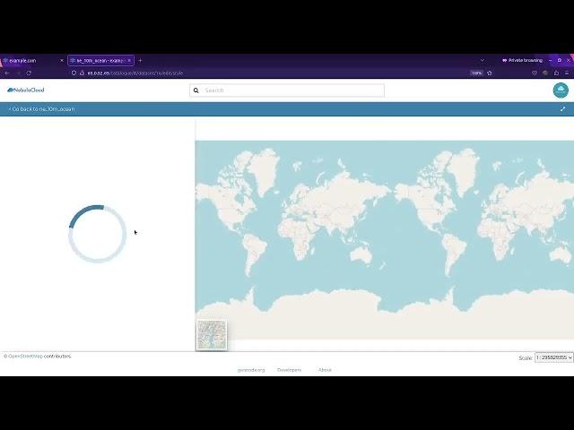 Setting up a geospatial data hub with Geonode on Nebula Cloud.