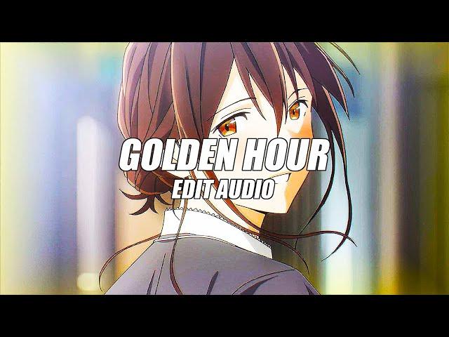 golden hour - jvke [edit audio]