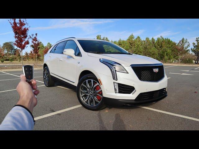 2023 Cadillac XT5 Sport AWD Platinum: Start Up, Walkaround, POV, Test Drive and Review