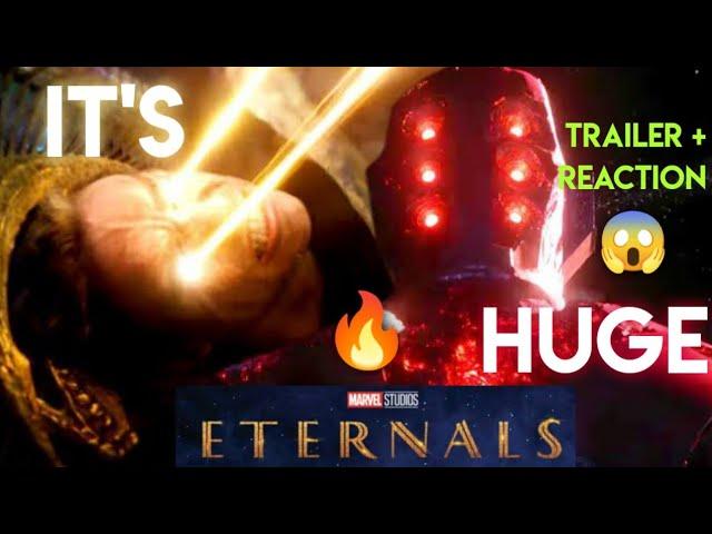 Eternals Final Trailer | It's Epic  | Review + Reaction | INFINITY VRS |