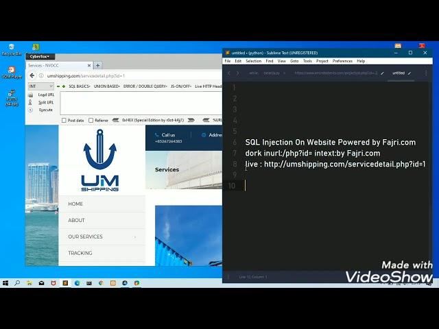 SQL-Injection On Fajri Web (Easy)