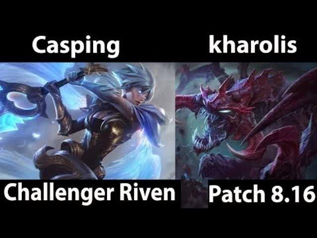 [Casping] Riven vs Cho'gath [kharolis] Top - Casping Riven Stream