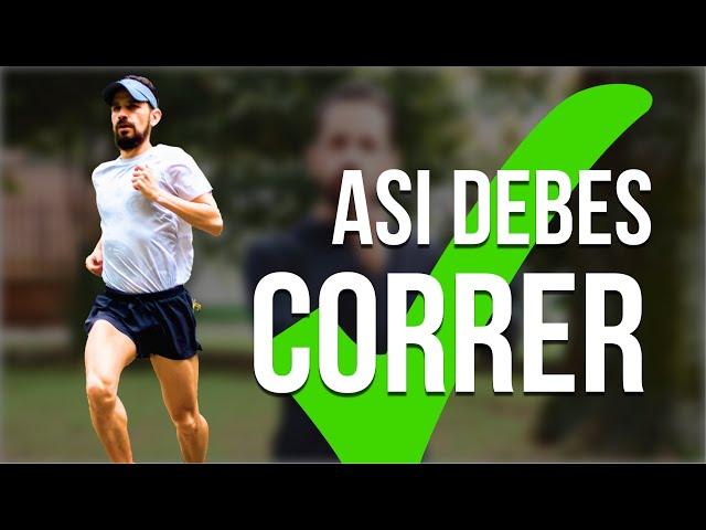 Técnica IDEAL de carrera |  Cómo correr CORRECTAMENTE ‍️