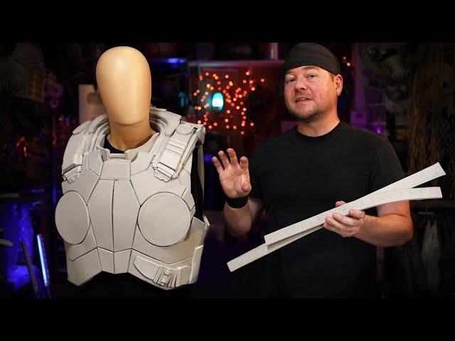 How to Make Simple Cosplay Templates for Costumes / Props - EVA Foam Tips and Tricks I Use