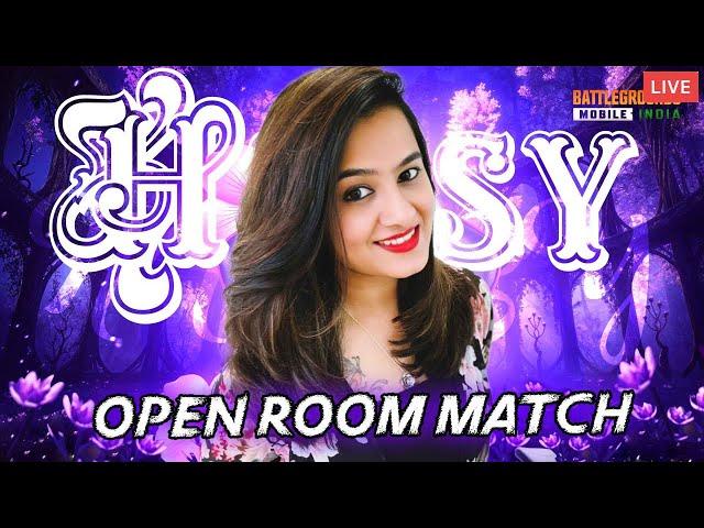 BGMI ROOM MATCH Live | TAMIL GIRL GAMER | தமிழ் BGMI Live | PUBG mobile Live || THE HIPSY