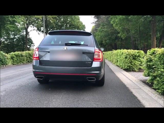 Skoda Octavia vRS Mk3 Non-Resonated Fox Exhaust