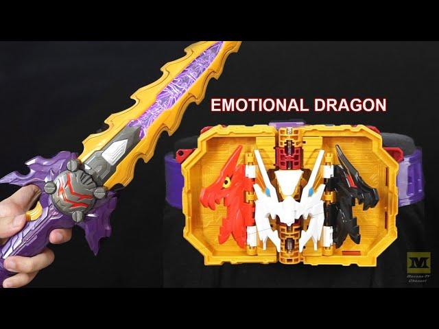 DX Kamen Rider SABER : EMOTIONAL DRAGON + ANKOKUKEN KURAYAMI (Test) Saber Calibur Emotional Dragon