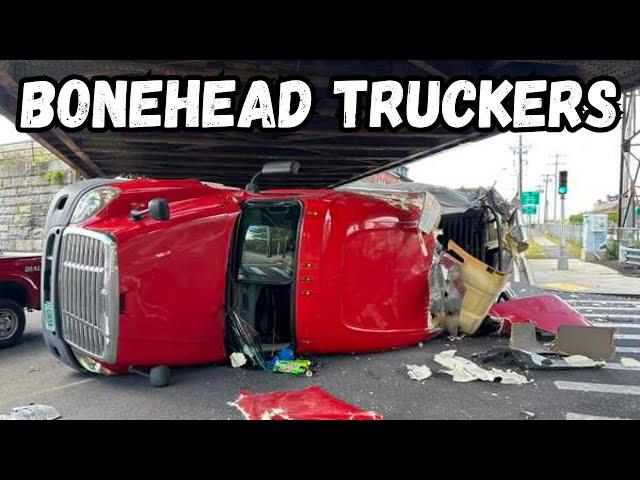 UNBELIEVABLE! Truck Fails | Bonehead Truckers of the Week