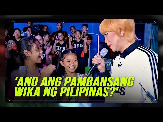 Honor students ace Vice Ganda's 'Quiz Vee' questions on language | ABS-CBN News