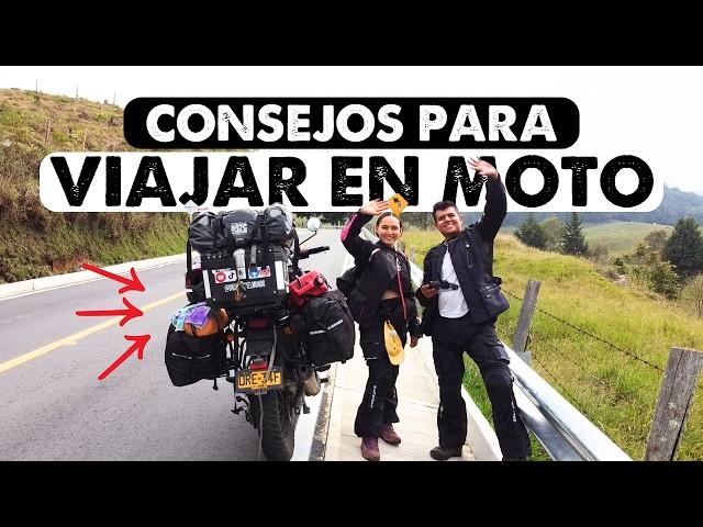 ¿Cómo VIAJAR en MOTO? Presupuestoy planeación