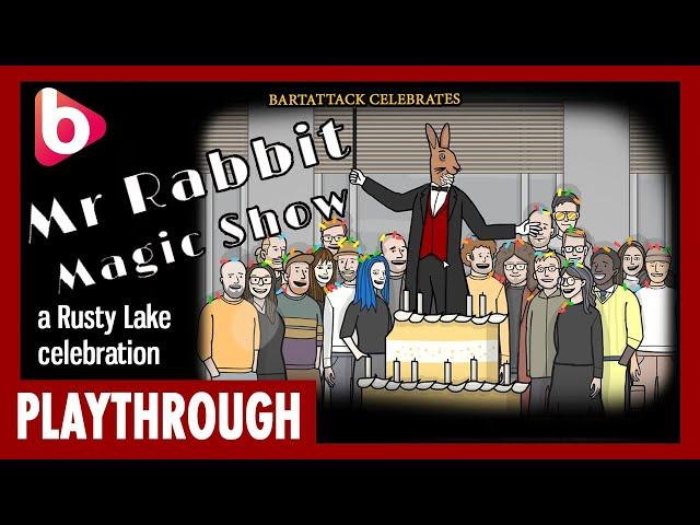 THE MR. RABBIT MAGIC SHOW | Full Playthrough | Happy 10th Birthday Rusty Lake ! | All cards