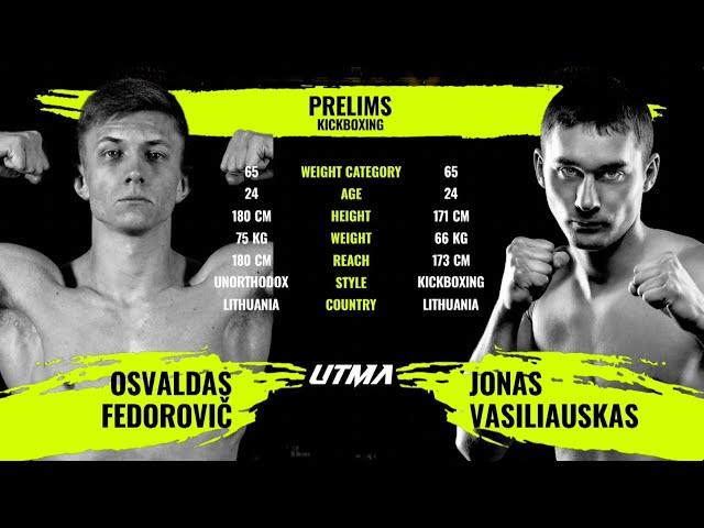 Osvaldas Fedorovic vs. Jonas Vasiliauskas | UTMA Full Fight