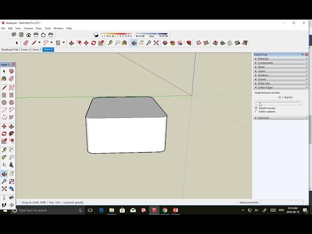 sketchup Vid Soften Edges