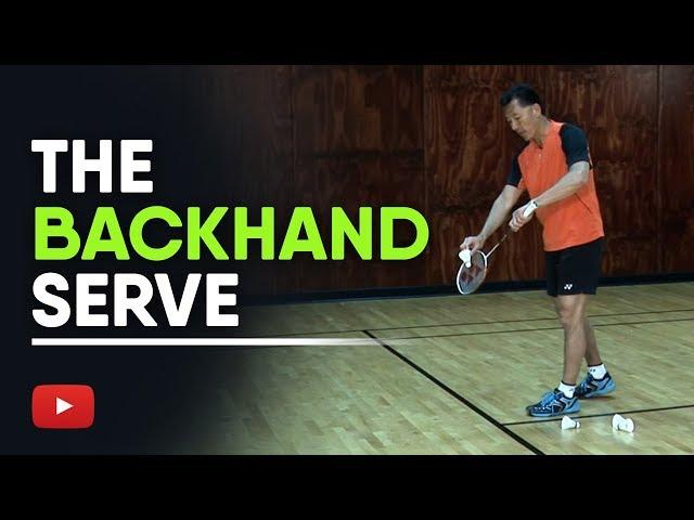 Badminton Tips - The Backhand Serve - Coach Andy Chong