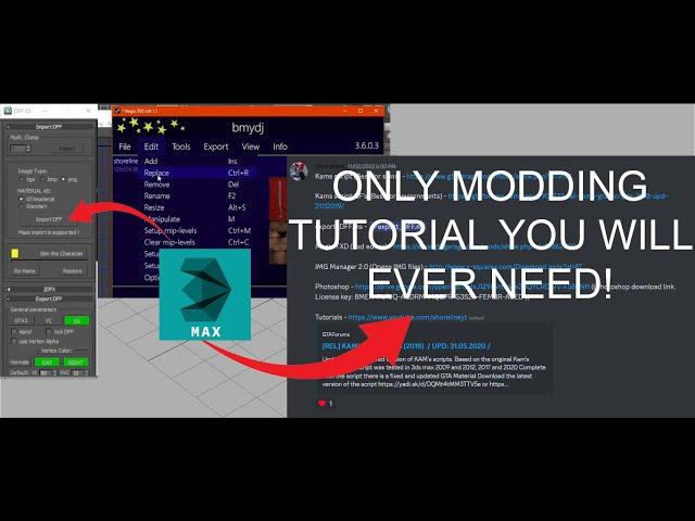 [GTA SA] 3DS MAX - How to get started with modding (KAMs, Import&Export, IMG, MagicTXD)