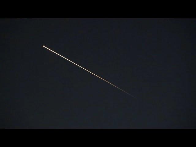 SpaceX Dragon cargo ship visible across SoCal as it returned from ISS