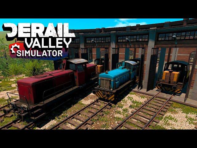 Ну чтож, смотрим Derail Valley:Simulator. Стрим.