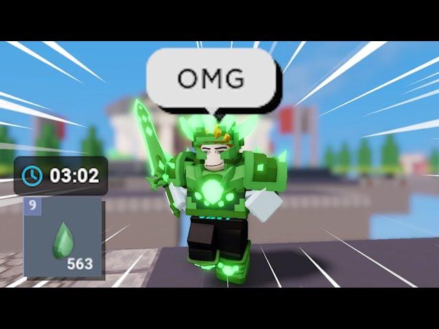 i got 500 emeralds in 3 MINUTES... (Roblox Bedwars)