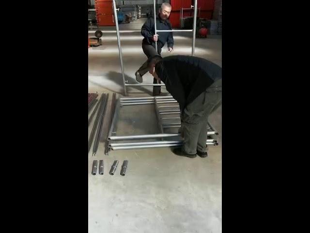 Frame Scaffolding Assembling