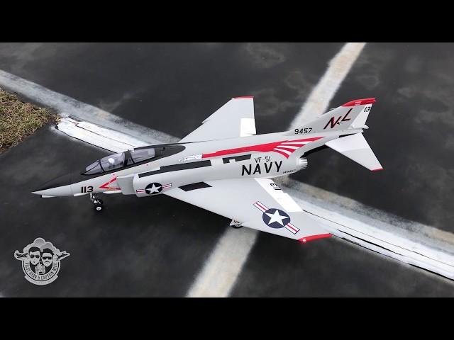 Eflite F4 Phantom II 80mm Jet Shakedown by Pilot Ryan