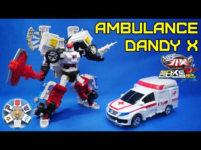 Hello Carbot Dandy Ambulance X | 헬로카봇 댄디 앱뷸런스 X English Review