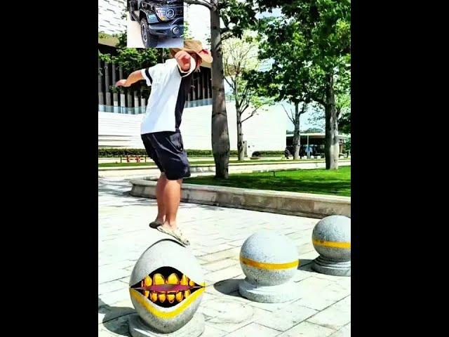 Talking Stone check-point is so fun #Outdoor activity here I come #Special effects in cell phone ph