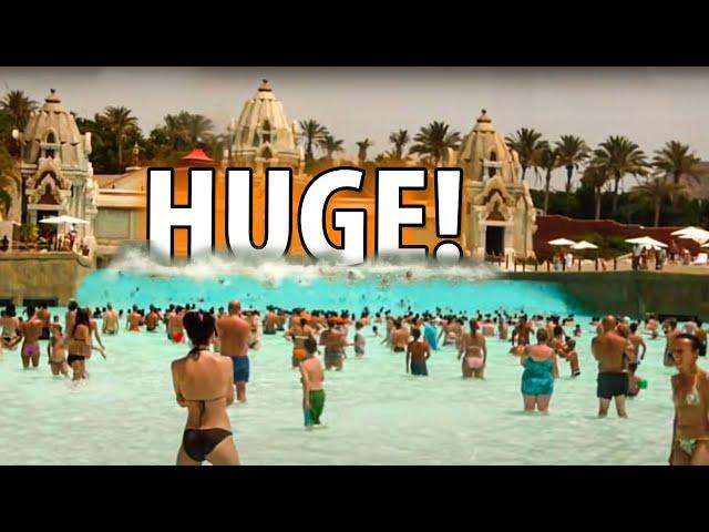 Worlds biggest artificial wave! Tenerife - Siam Park