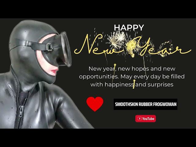 Happy New Year From Smoothskin Rubber Frogwoman!