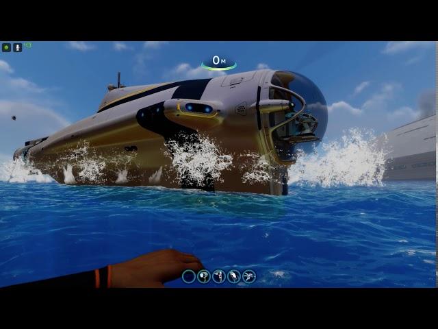 Русская озвучка Subnautica (Подводная лодка Циклоп)