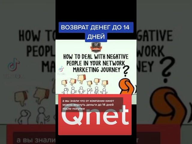 QNET  возврат денег до 14 дней действует