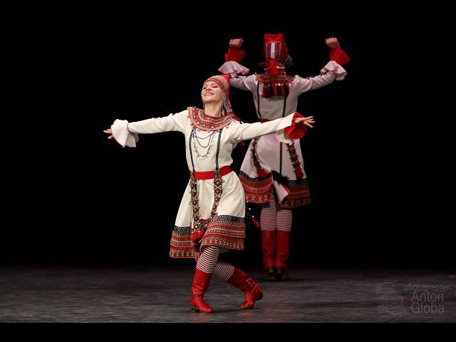 "Мордовский танец", Ансамбль "Школьные годы". "Mordovian Dance", Ensemble "School Years". 4К