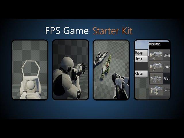 FPS Game Starter Kit (Showcase Video) - Unreal Engine Template