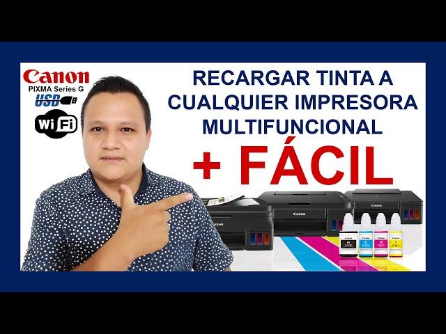  Recargar tinta canon | Fácil y rápido | Actualizado 2024