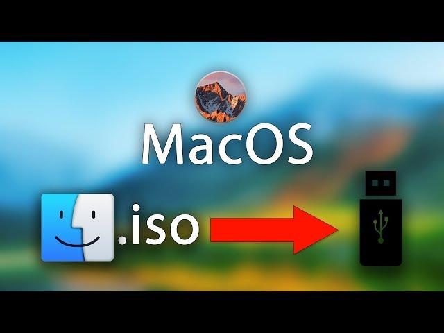 Burn ISO to USB on Mac (including MacOS Sierra) -  ALWAYS WORKS