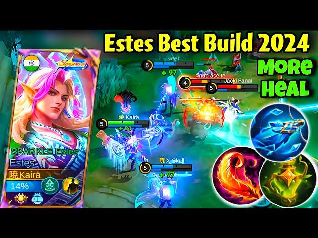 ESTES BEST BUILD & EMBLEM 2024!High Heal Build