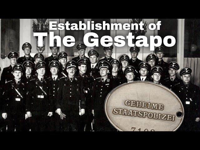 26th April 1933: The Gestapo secret police established by Hermann Göring in Nazi Germany