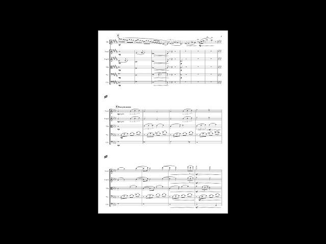 Konstantin Borisov – Adagio for Oboe and Strings | Score