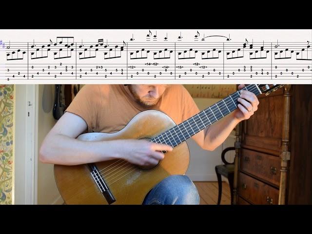 The Witcher 3: Wild Hunt - Kaer Morhen (Acoustic Classical Guitar Fingerstyle Cover with tabs)